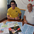 Los concejales Sabaria y Tolón presentaron el programa. MEDINA