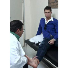 Cristiano Ronaldo es examinado por su Federación.