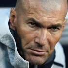 Zinedine Zidane, técnico del Madrid.