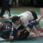 El luchador Víctor Díez se lesionó en un pie durante la competición