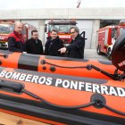 Los bomberos de Ponferrada atienden el resto del Bierzo e incluso acuden a La Cabrera o Laciana.