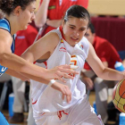 Ángela fue la estrella del último Europeo sub-16 en el que España se proclamó campeona.