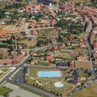 Vista aérea de San Andrés del Rabanedo.