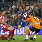 Ibrahimovic anotó el primer gol del Barcelona en un partido de claro color blaugrana.