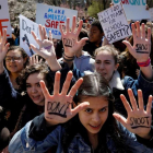 Estudiantes protestan contra las armas en Washington