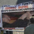 Protestas contra Fernando Karadima y Juan Barros.