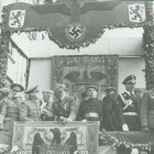 Acto de despedida de la Legión Cóndor en León, en el año 1939.  PEPE GRACIA
