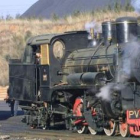 La Maffei PV 31 que tiró del tren correo entre Ponferrada y Villablino, en diciembre del 2001 en Cub