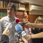 El secretario general de Eusko Alkartasuna, y portavoz de Bildu, Pello Urizar.