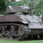 Tanque M-5 de la Segunda Guerra Mundial.