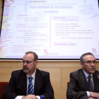 Fernando Rey, ayer, en la inauguración del seminario. MIRIAM CHACÓN
