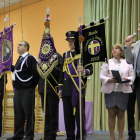 El alcalde, Goyo Chamorro, se dirige a la concurrencia en el acto de ayer.