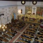 La talla de la virgen se encuentra desde hace 50 años en la iglesia parroquial