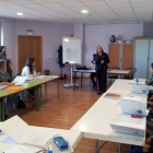 Carmen Oláiz inauguró el curso de inserción laboral.