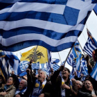 Manifestación en Atenas por el nombre de Macedonia, este domingo, 4 de febrero.