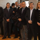 Representantes políticos, de la Justicia y la empresa en la toma de posesión de Palma Varona.