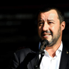 El viceprimer ministro y ministro de Interior italiano, Salvini. E. F.