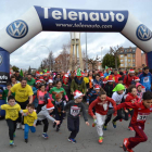 Más de 500 personas participaron en la carrera. DL