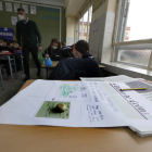 Alumnos trabajando durante una clase. RAMIRO