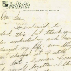 Detalle de la carta de Marilyn