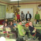 Un momento de la charla ofrecida en el colegio de La Pola.