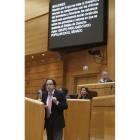 El portavoz de Interior en la Cámara Alta, Luis Aznar.