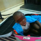 Abou, el niño que intentó entrar en España dentro de una maleta.