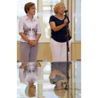 Causapié y Carmena, ayer en rueda de prensa.