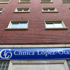 Fachada de la desaparecida clínica privada López-Otazu. NORBERTO