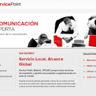 Web de Service Point.