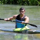 Guillermo Fidalgo repitió el éxito del Sella con el triunfo en el Descenso del Pisuerga. ÁLVAREZ