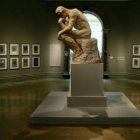 La célebre figura «El pensador», de Rodin, podrá verse este año junto a otras obras en e