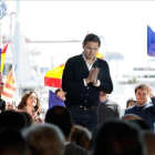 El presidente de Ciudadanos, Albert Rivera, en un acto de su partido este sábado.