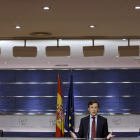 El portavoz del PP en el Congreso, Rafael Hernando. EMILIO NARANJO