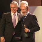 Garzón y Rubalcaba ocultan a Luis del Olmo en la entrega de los Microfonos de Oro del año pasado