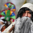 Astorga y la ciudad portuguesa de Bragança celebran conjuntamente sus carnavales tradicionales con un desfile organizado por la Agrupación Europea de Cooperación Territorial