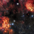Imagen de las nebulosas, las nubes de gas y polvo. ESA