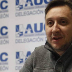 Santiago Duarte, en un momento de la entrevista concedida a Diario de León.