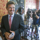El ministro de Justicia, Rafael Catalá, habló ayer sobre el cementerio nuclear.
