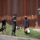 Gonzo, en una imagen del documental Detrás del muro.