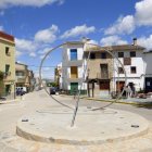 La ‘ruta de los relojes de sol’ está en la localidad agrícola de Otos. LOLI BENLLOCH/EFE