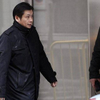 El empresario chino Gao Ping llegada a la Audiencia Nacional el pasado marzo.