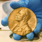 Medalla de oro del Premio Nobel.