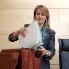 Isabel Alonso presentó en las Cortes los compromisos de legislatura de su departamento