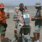 Gutiérrez está ‘viviendo’ la cara más amarga del deporte tras sufrir un accidente en el rally egipcio.