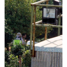 La Policía Nacional rastrea la finca de ‘Las Quemadillas’.