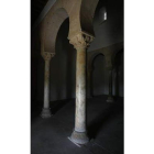 Imagen del interior de San Miguel de Escalada