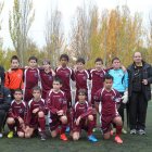 Formación de la selección de León sub 12.