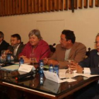 José Nevado, José Cavero, Inmaculada Mardones, José Luis Estrada y Fernando Aller.