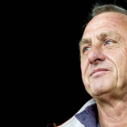 Johan Cruyff, durante un partido disputado en Ámsterdam.